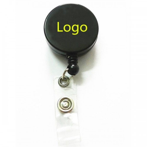 Round Retractable Badge Reel